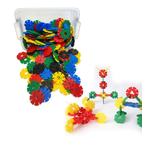 Papatya Lego 192 Parça (Rakamlar ve Çiçekler Yapı Legoları) Mühürlü Geçmeli