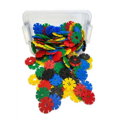 Papatya Lego 192 Parça (Rakamlar ve Çiçekler Yapı Legoları) Mühürlü Geçmeli