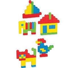 Maxi Tik Tak 156 Parça İri Boy Lego (Eğitici Oyuncak)