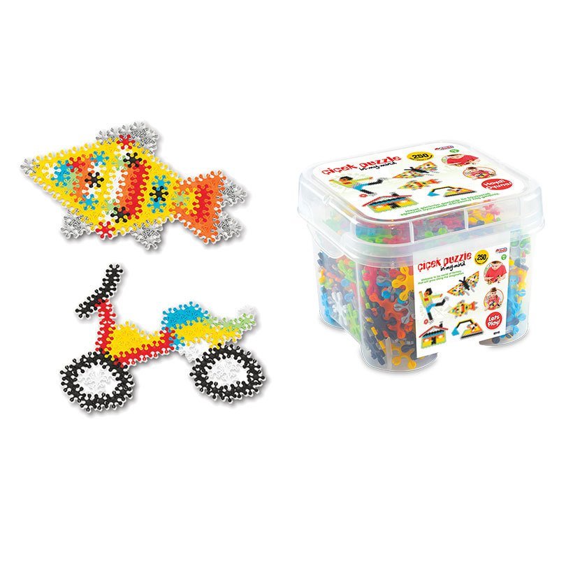 Çiçek Puzzle 250 Parça (Yapı Oyuncak)
