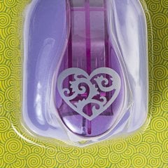 3D Şekilli Delgeç 3.4 cm Büyük Boy (KALP Şekilgeç)