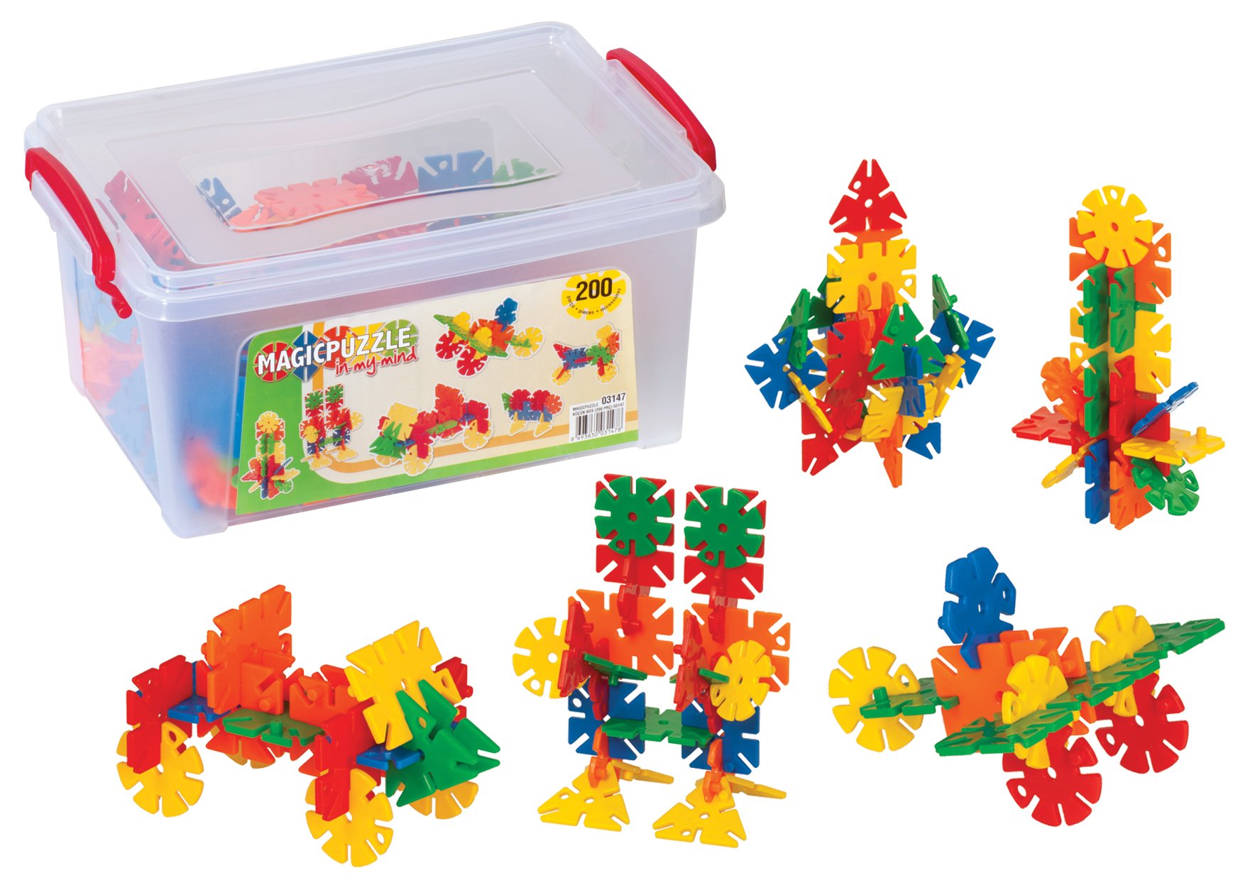 Magiç Puzzle Box 200 | Ahşap Puzzle Okul Ürünleri KitaToys.com'da