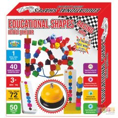 Eğitici Şekiller Yarış Oyunu (Line Up Single) Bak - Diz - Tasarla (Boncuk Dizme)