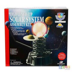 Güneş Sistemi Modeli Işıklı Bilim Seti (Gezegenler)