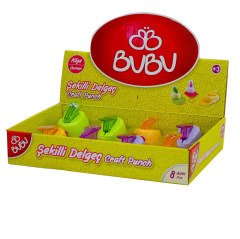 Şekilli KÖŞE Delgeç 8'Li Bu-Bu Şekilgeç