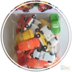 Plastik Mini Arabalar 24 Lü (1:64 Ölçek) Oyuncak