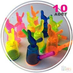 Sulu Düdük Kanarya 10 Lu (Oyuncak Bülbül Kuş Sesi Çıkaran)