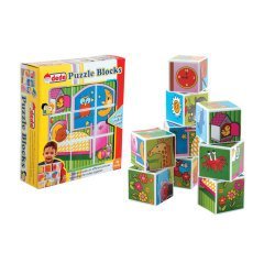Resimli Küpler 9'Lu (Puzzle Oyuncak)