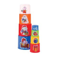 Mini Kule 8 Parça (Eğitici Kreş Oyuncağı)