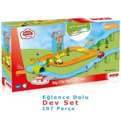 Büyük Şehir Otoyol Seti 107 Parça (Garaj-Otopark)