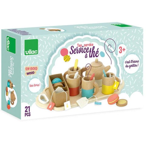 Ahşap Çay Seti (Çaydanlık) Vilac 8164 Tea Service
