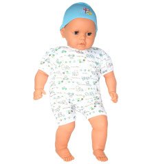 Denis Dolgu Saçsız 60 cm SABC 1060012 Anaokulu Bebek