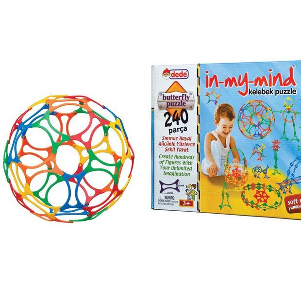 Kelebek Puzzle 240 Parça (Yapı Oyuncakları)