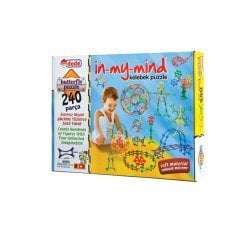 Kelebek Puzzle 240 Parça (Yapı Oyuncakları)