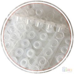 Şerit Boya Kutusu 5 ml x 6'Lı Boş Kapaklı Plastik Kapları / Tüpü
