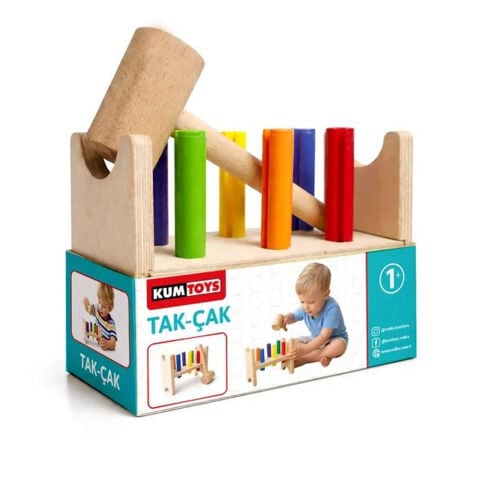 Ahşap Çak Çak (Anaokulu Oyuncak) TakÇak 5460