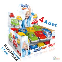 İlk Arabalarım 4'Lü Set Kırılmaz Oyuncak 5136-Dolu