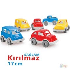 İlk Arabalarım (1 Adet) Kırılmaz Oyuncak 5136-Dolu