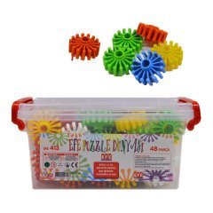 Çarklı Puzzle 48 Parça (Lego Eğitici Oyuncak) 413