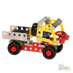 Kamyon Metal Dıy Model 102 Parça (STEM Damperli Oyuncak) Construction