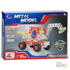 Metal Excavator Dıy Model 127 Parça (STEM Oyuncak Araç) Construction