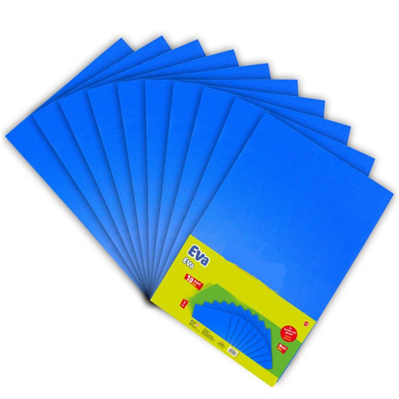 Eva TEK RENK 20x30 cm 10'Lu Klasik Mavi