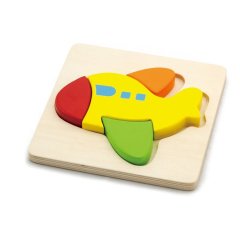 Uçak Ahşap Puzzle (Eğitici Oyuncaklar)