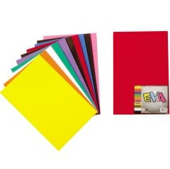 Eva 20x30 cm Renkli Klasik Boy (Okul Öncesi Kırtasiye Ürünleri)