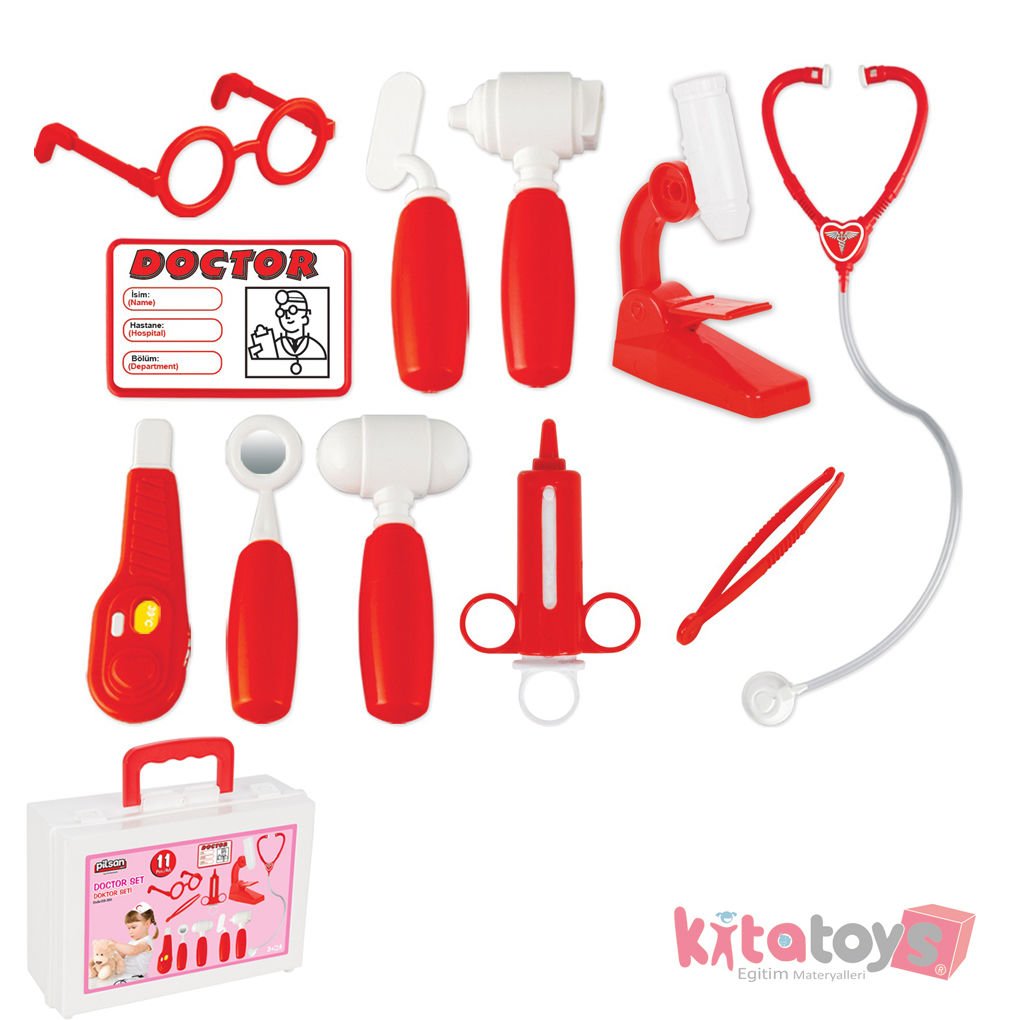 Doktor Seti Çantalı 11 Parça Pilsan