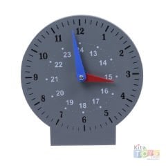 Saat Kadranı 18 cm (Plastik Saatleri Öğrenme Saati Büyük)