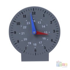 Saat Kadranı 18 cm (Plastik Saatleri Öğrenme Saati Büyük) Eğitim Saati