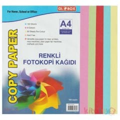 Renkli A4 Fotokopi Kağıdı 100 Yaprak