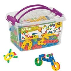 Klick Clak 192 Parça Yapı Lego Oyuncak Click Clack
