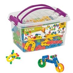 Klick Clak 192 Parça Yapı Lego Oyuncak Click Clack