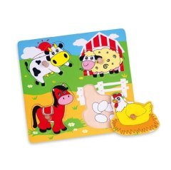Tutmalı Çiftlik Hayvanları (Anaokulu Puzzle)