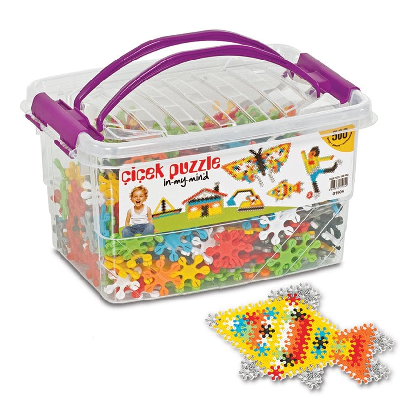 Çiçek Puzzle 500 Parça (Yıldız Mozaik)