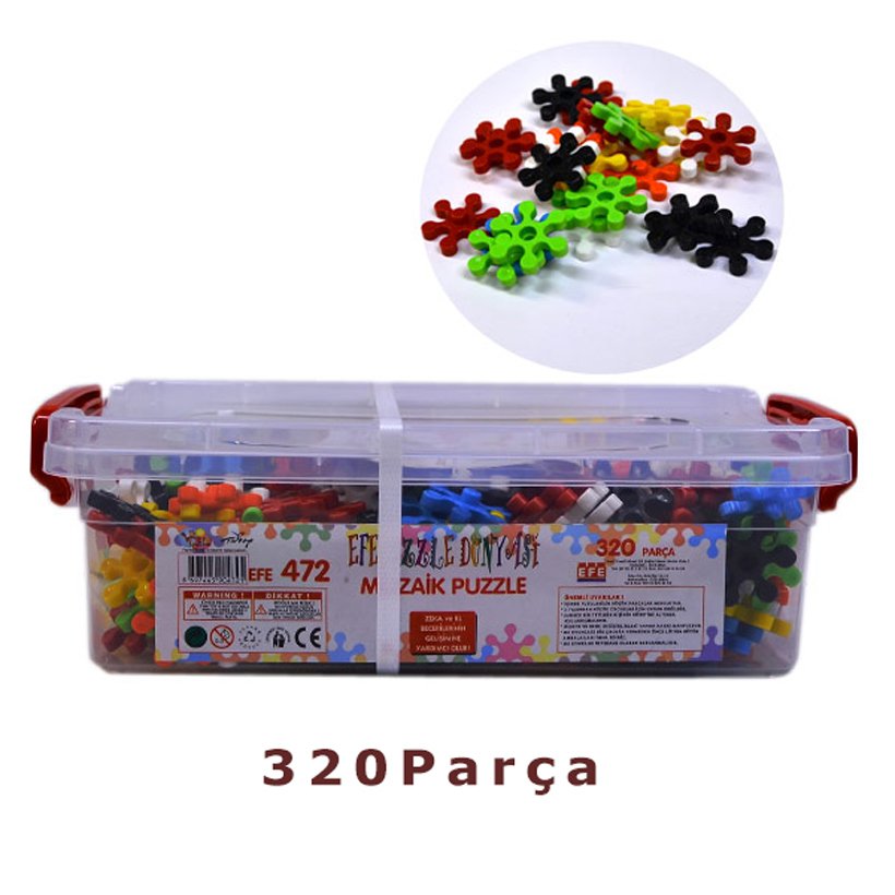 Mozaik Puzzle 320 Parça (Eğitici Oyuncak) 472 Kod
