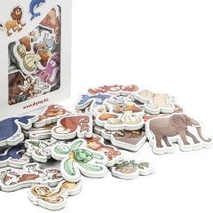 Manyetik Hayvanlar Kartı 30 Parça