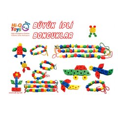 Boncuk Dizme 60 Adet (İri Boy)