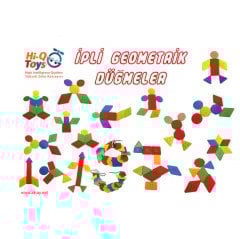 İpli Geometrik Düğmeler 113 Adet