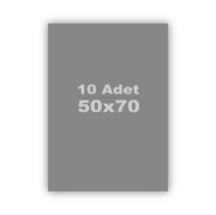 Fon Kartonu 10'Lu (50x70 cm) 160 gr Fonkarton Gri