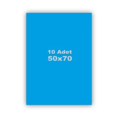 Fon Kartonu 10'Lu (50x70 cm) 160 gr Fonkarton Mavi