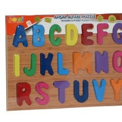 Alfabe Puzzle 30x20 cm (Ahşap Harf)