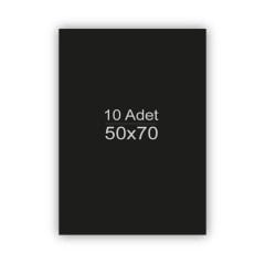 Fon Kartonu 10'Lu (50x70 cm) 160 gr Fonkarton Siyah