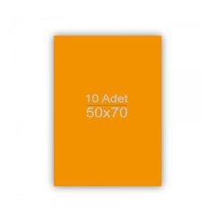 Fon Kartonu 10'Lu (50x70 cm) 160 gr Fonkarton Turuncu