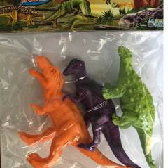 Dinazorlar Set 3'Lü (16 cm Eğitici Hayvanlar)