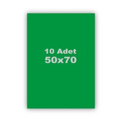 Fon Kartonu 10'Lu (50x70 cm) 160 gr Fonkarton Yeşil
