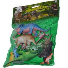 Dinozorlar Dünyası 10'Lu Set-Orta Boy (Hayvanlar)