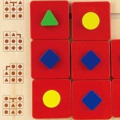 Ahşap Duvar Oyunu Puzzle