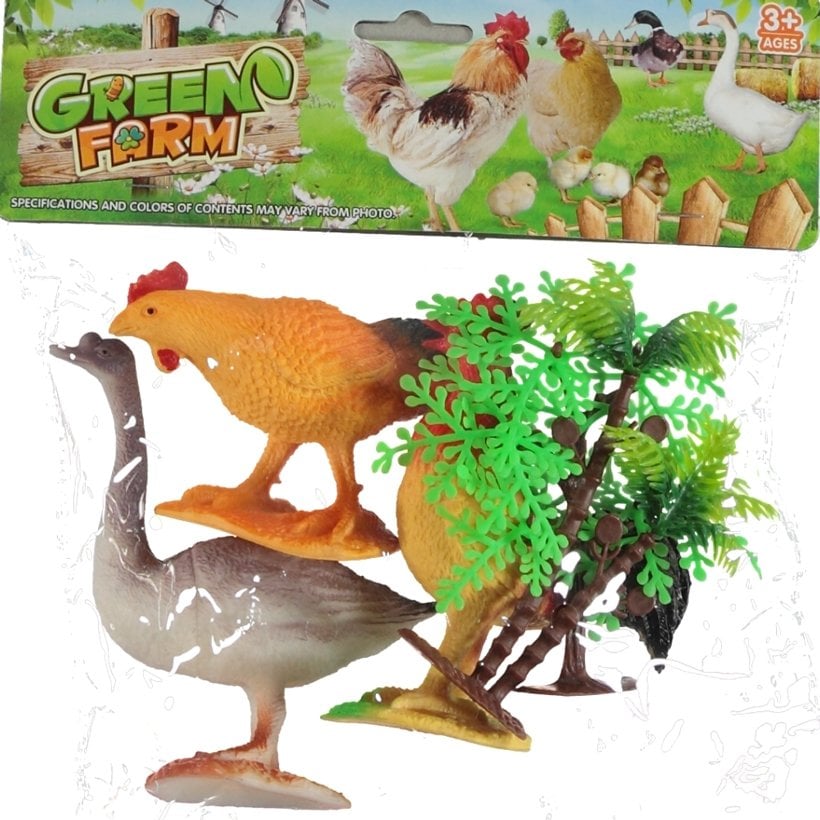 Kümes Hayvanları 3'Lü Set (10-15 cm)